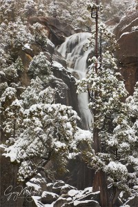 Gary Hart Photography:Winter Cascade, Cascade Creek, Yosemite