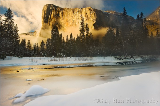 Clearing Storm, El Capitan and the Merced River, Yosemite
