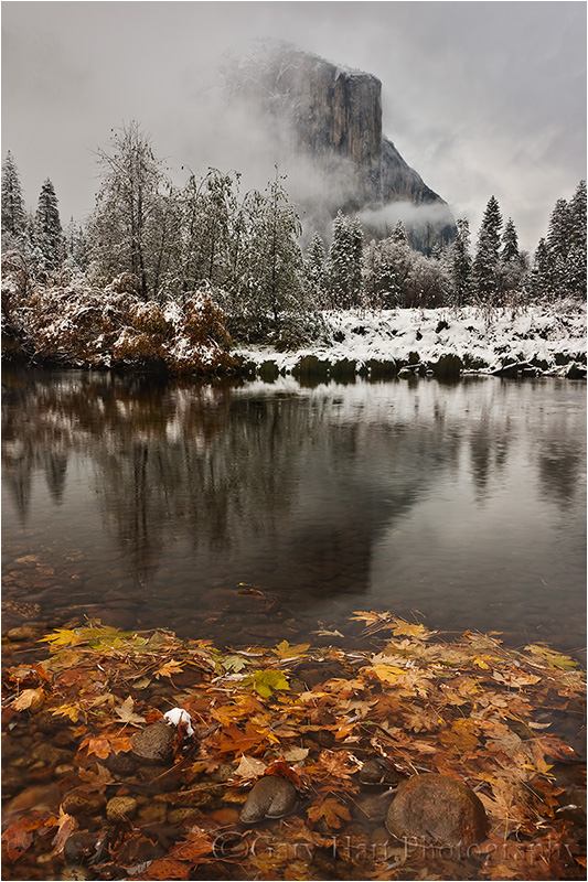 First Snow, El Capitan, Yosemite