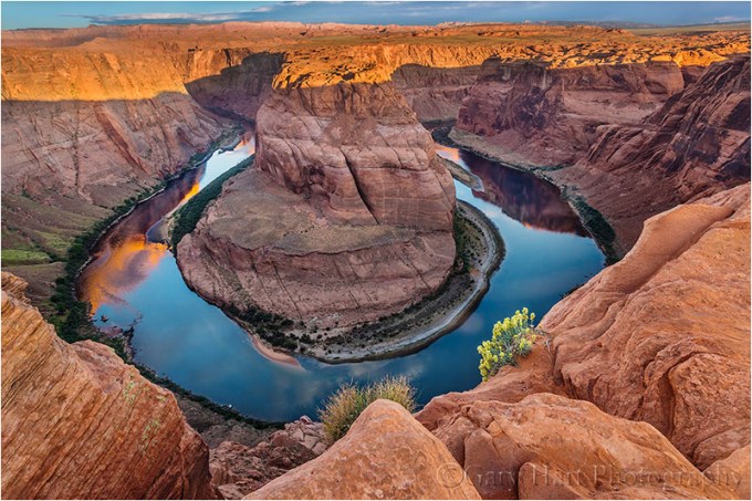 Spring Reflection, Horseshoe Bend, Arizona
