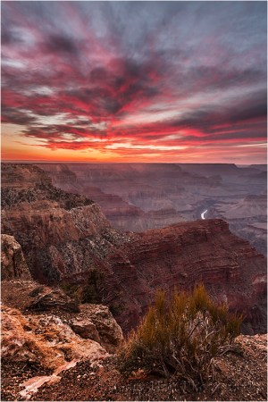 Sky on Fire, Hopi Point, Grand Canyon National Park