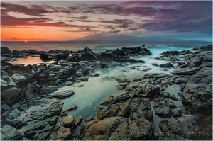 Gary Hart Photography: Facing West, Molokai from West Maui, Hawaii