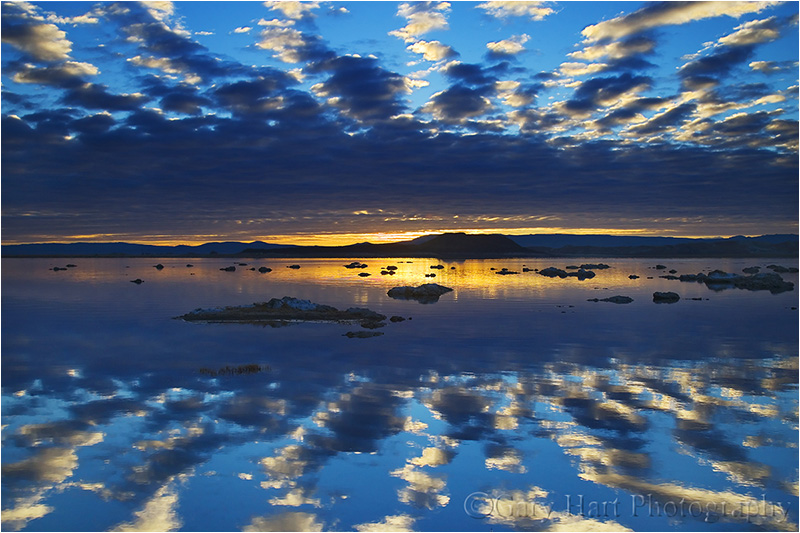 Sunrise Mirror, Mono Lake