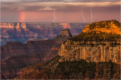 Three Strikes, Bright Angel Point, North Rim, Grand Canyon National Park