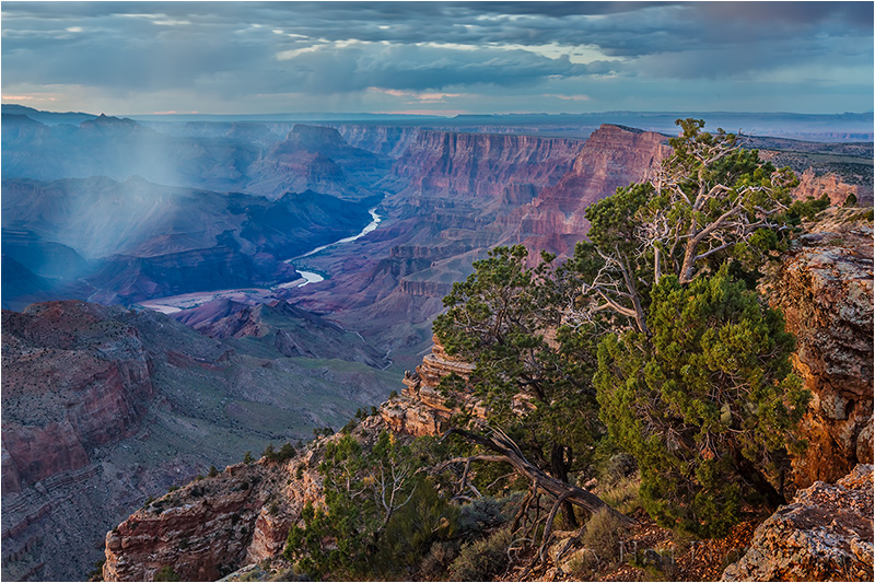 Advancing Squall, Desert View, Grand Canyon