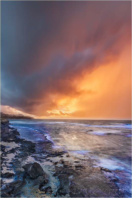 Sunrise Storm, Kauai, Hawaii
