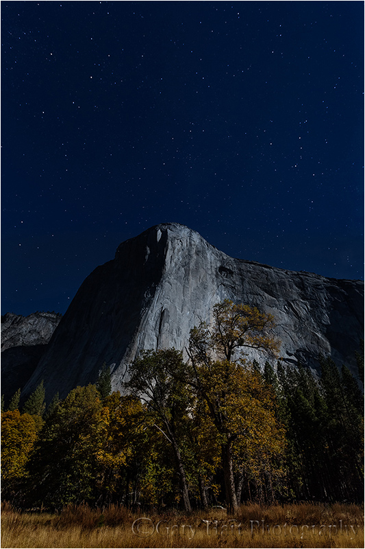 Autumn Moonlight, El Capitan, Yosemite