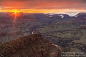 Gary Hart Photography: Grand Canyon Sunset, Hopi Point