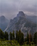 Gary Hart Photography: Direct Hit, Half Dome Lightning Strike, Yosemite