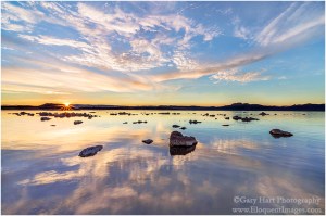 Sunrise Starburst, Mono Lake