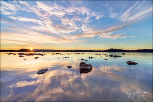 Gary Hart Photography: New Day, Sunrise Sunstar, Mono Lake