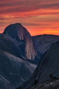 Gary Hart Photography: Half Dome at Sunset, Olmsted Point, Yosemite