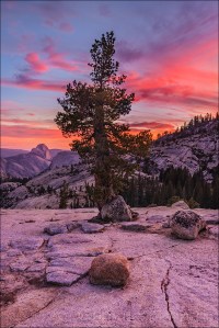 Gary Hart Photography: Sunset Fire, Olmsted Point, Yosemite