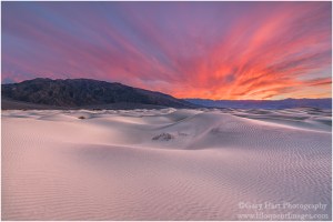 Gary Hart Photography: Flaming Dunes, Mesquite Flat Dunes, Death Valley