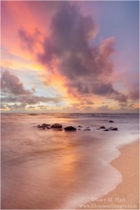 Gary Hart Photography: Hawaii Daybreak, Lydgate Park, Kauai, Hawaii