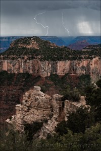 Gary Hart Photography: Two Strikes, North Rim, Grand Canyon