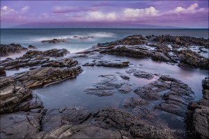 Gary Hart Photography: Sunrise Reflection, Dragon's Teeth, Maui