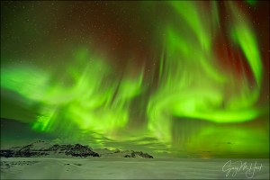 Gary Hart Photography: Dancing Sky, Aurora from Glacier Lagoon, Iceland