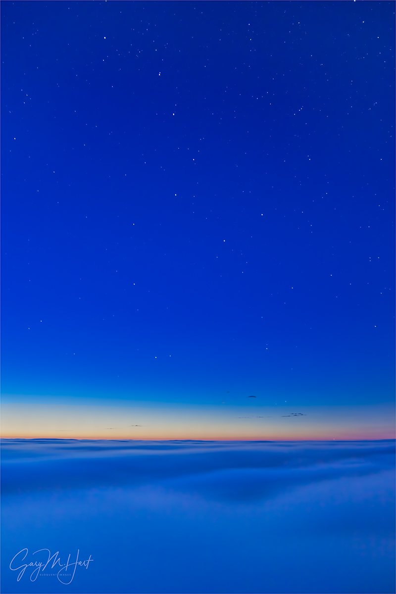 Gary Hart Photography: Almost Heaven, Big Dipper Above the Clouds, Big Sur