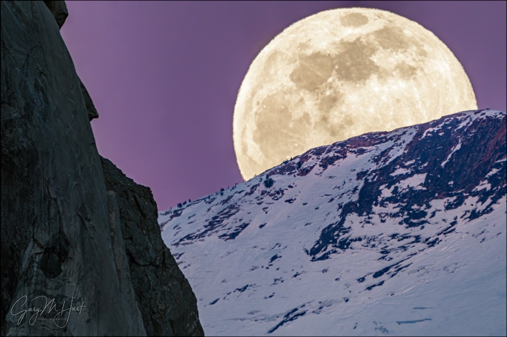 Gary Hart Photography: Lunar Arrival, El Capitan and Clouds Rest, Yosemite
