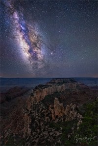 Gary Hart Photography: Milky Way and Wotan's Throne, Cape Royal, Grand Canyon