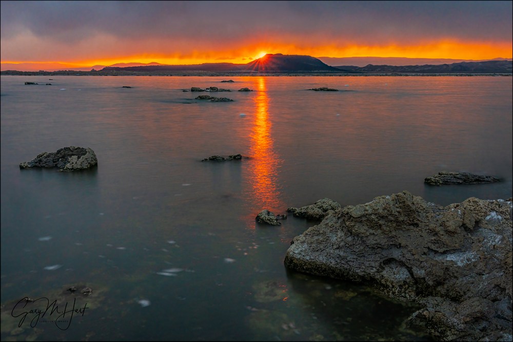 Gary Hart Photography: Sunrise Reflection, Mono Lake, California