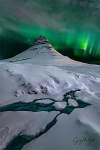 Gary Hart Photography: Green Curtain, Kirkjufell Aurora, Iceland