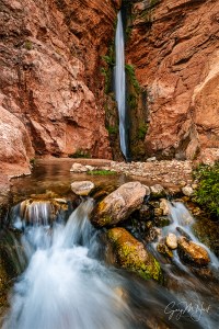 Gary Hart Photography: Cascade, Deer Creek Fall, Grand Canyon