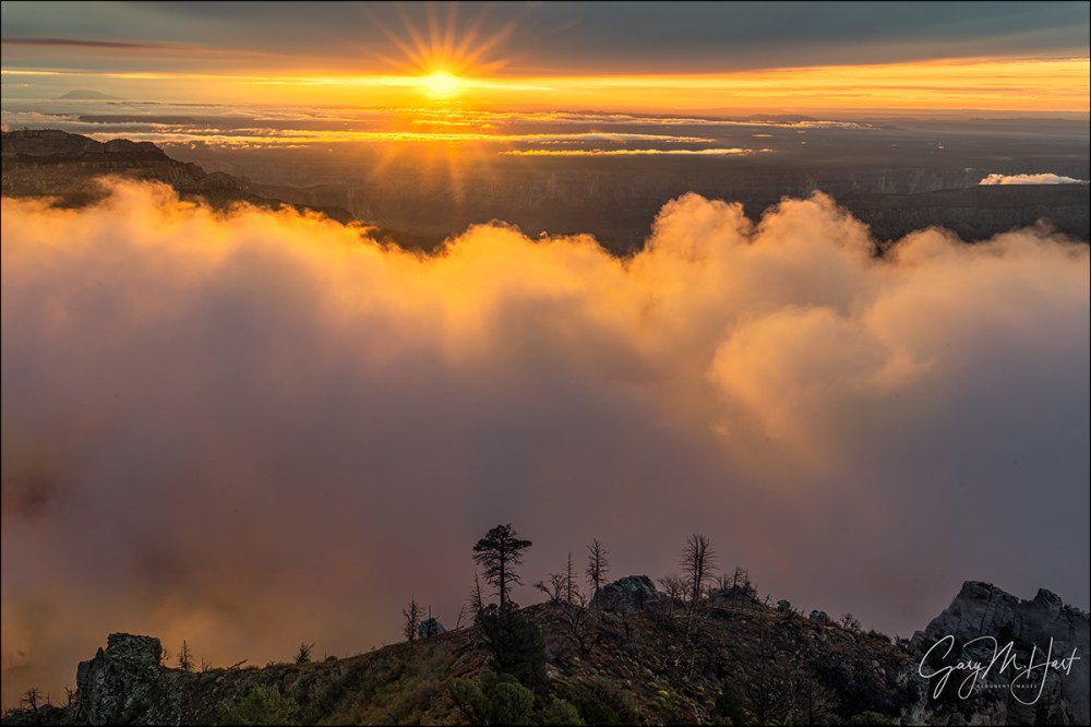 Gary Hart Photography: Morning Glory, Point Imperial Sunstar, Grand Canyon