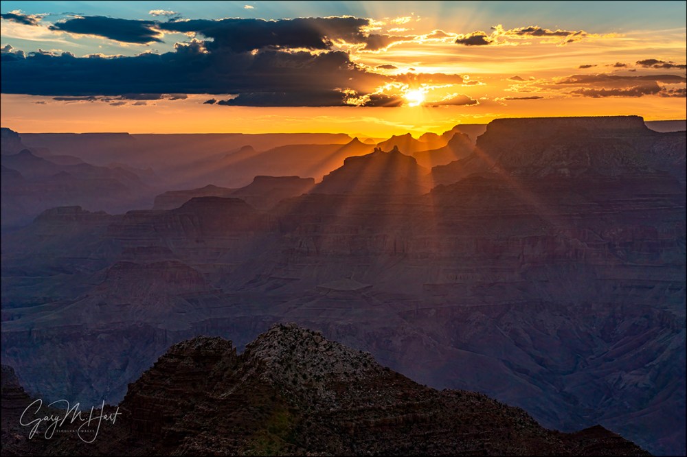 Gary Hart Photography: Evening Glory, Desert View, Grand Canyon