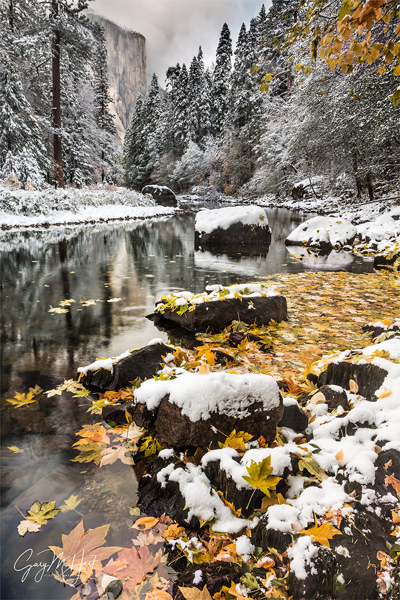 Gary Hart Photography: First Snow, El Capitan, Yosemite