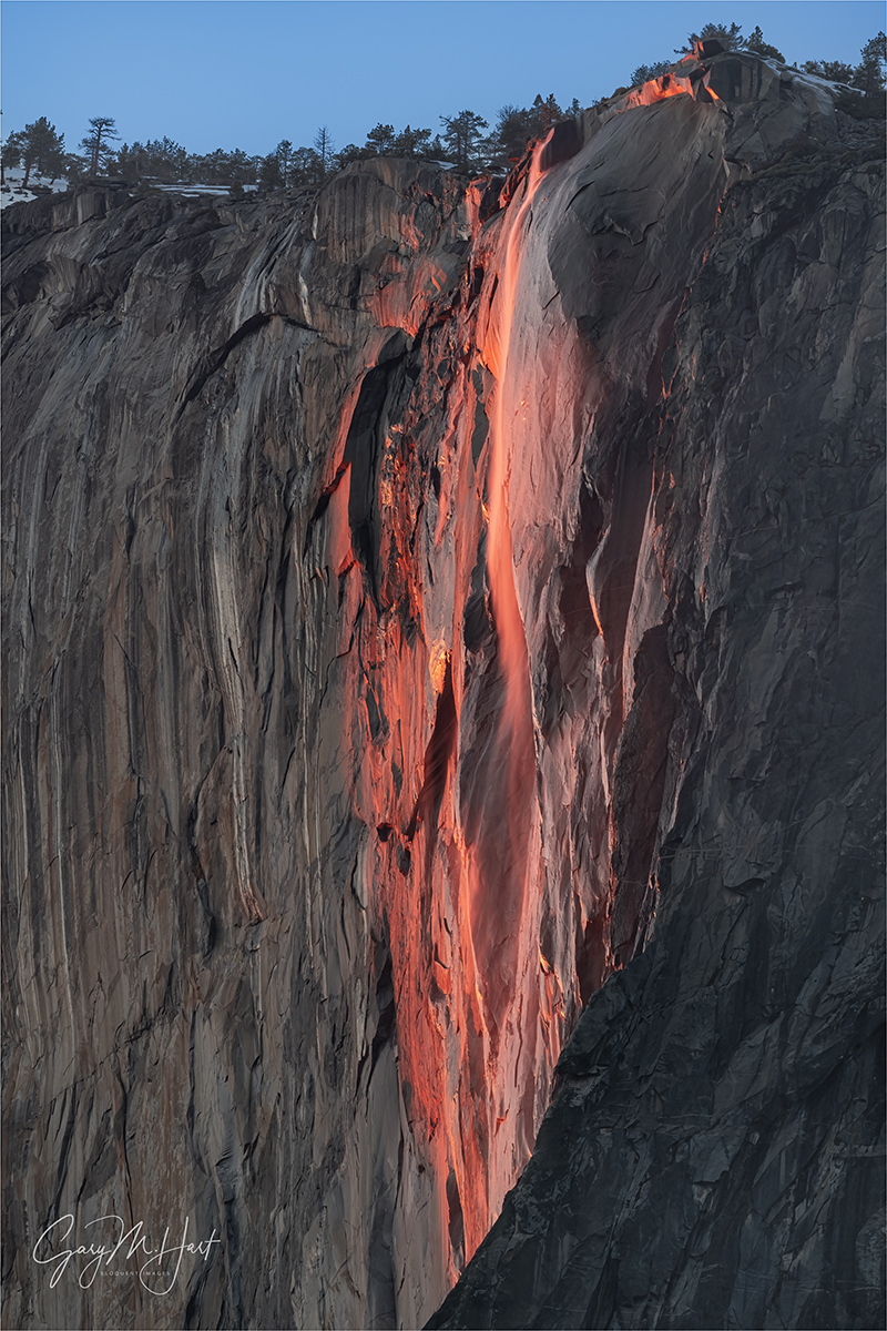 Gary Hart Photography: Horsetail Fall 2023, El Capitan, Yosemite