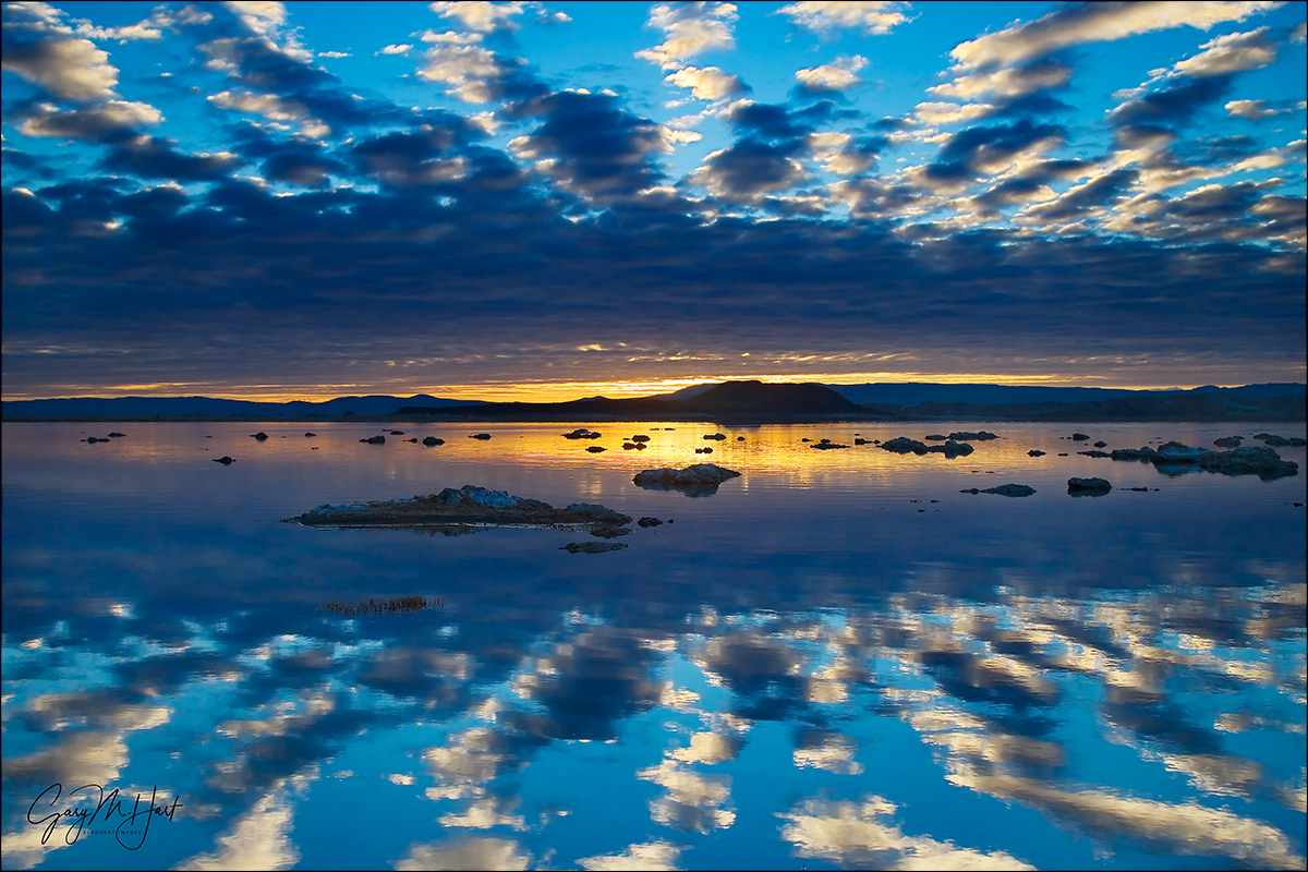 Gary Hart Photography: Sunrise Mirror, Mono Lake