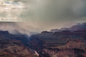 Gary Hart Photography: Thunderstorm, Lipan Point, Grand Canyon