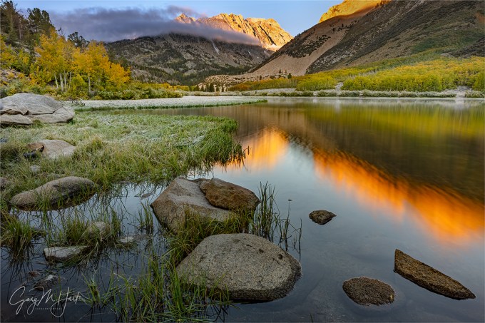 Gary Hart Photography: Autumn Morning, North Lake Reflection, Eastern Sierra
