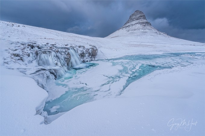 Gary Hart Photography: Winter Chill, Kirkjufell and Kirkjufellsfoss, Iceland