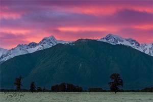 Gary Hart Photography: Twin Peaks, Mt. Tasman and Aoraki / Mt. Cook, New Zealand