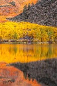 Gary Hart Photography: Autumn Symmetry, North Lake Reflection, Eastern Sierra