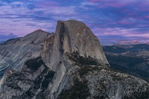 Sunset Sentinel, Half Dome, Yosemite Glacier Point