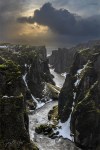 Gary Hart Photography: Frozen Canyon, Fjadrargljufur, Iceland