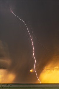 Gary Hart Photography: Lightning and Sun, Amistad, New Mexico