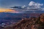 Gary Hart Photography: Distant Lightning, Lipan Point, Grand Canyon South Rim