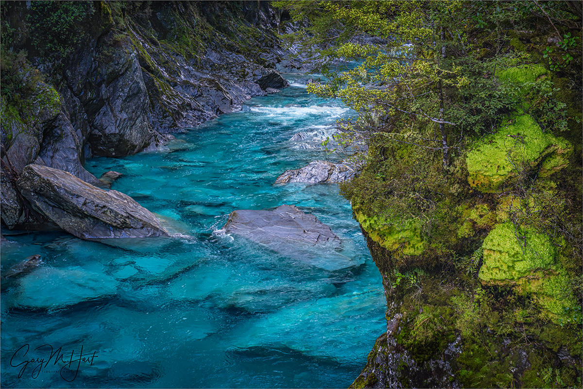 Gary Hart Photography: Blue Pools, Blue River and Makarora River Confluence, New Zealand