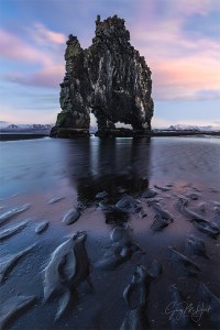 Gary Hart Photography: Hvítserkur Rock Reflection, Húnaflói Bay, Vatnsnes Peninsula, Iceland