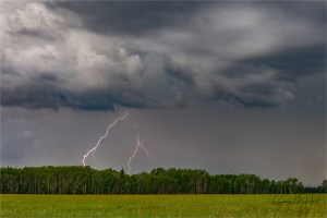 Gary Hart Photography: Forked Lightning, Western Alberta, Canada