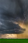 Gary Hart Photography: Circle Lightning, Western Alberta, Canada