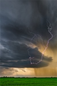 Gary Hart Photography: Circle Lightning, Western Alberta, Canada